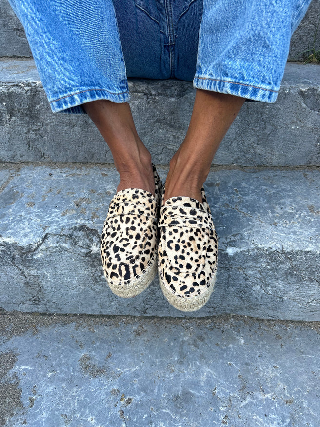 MOCASIN PIEL LEOPARDO