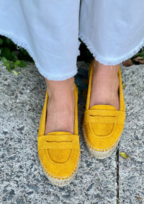 MOCASÍN PIEL AMARILLO